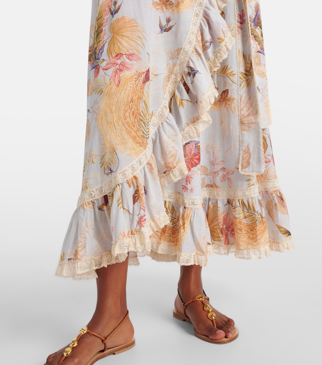 Midikleid Ascension aus Baumwolle | Zimmermann