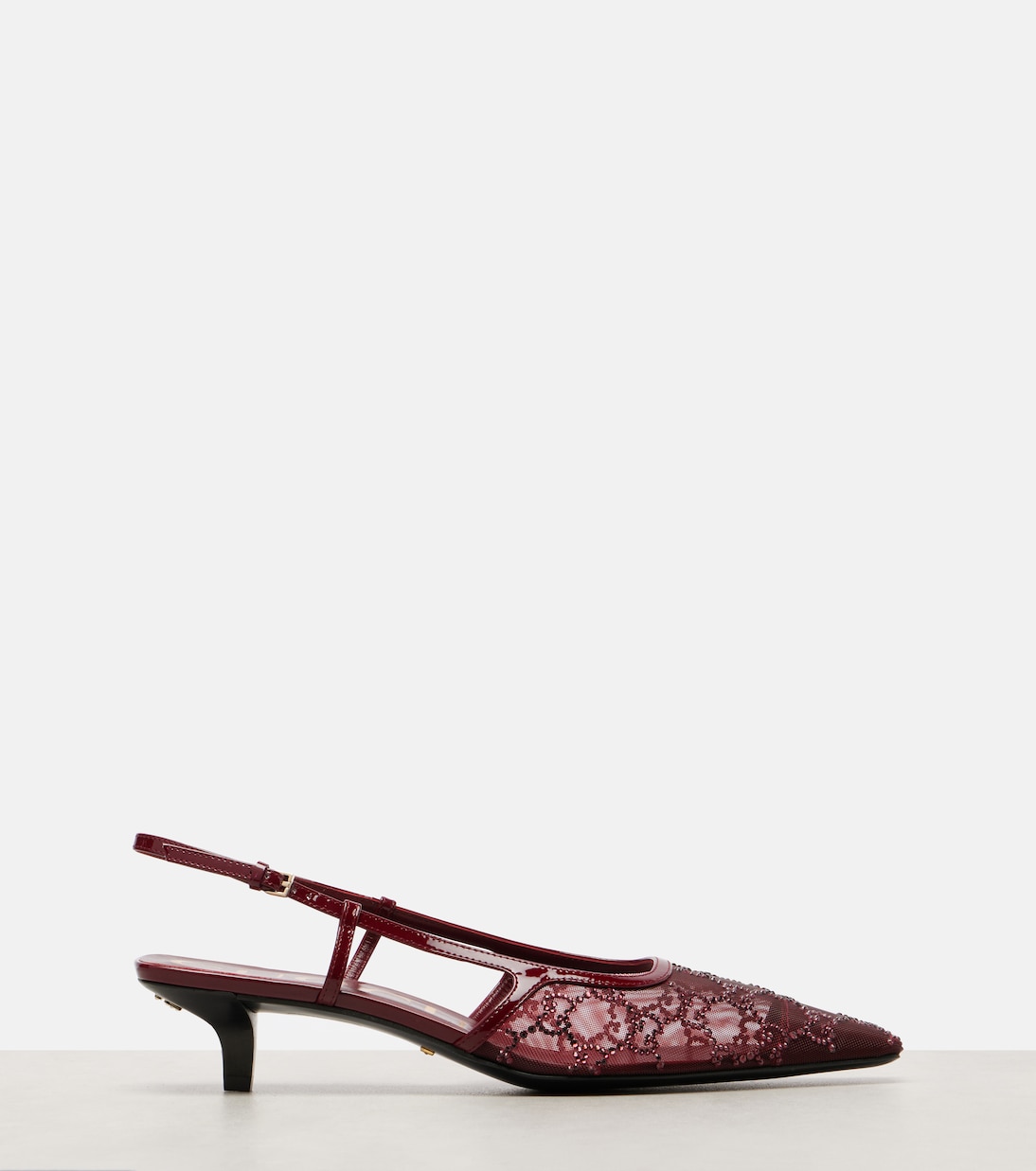 GG Demi mesh slingback pumps | Gucci