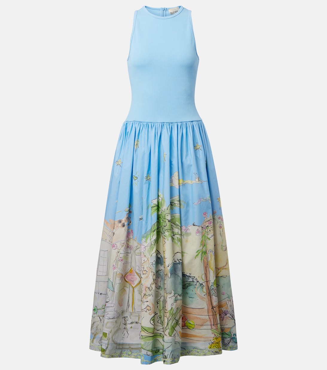 Midikleid Anouk aus Baumwolle | Alémais