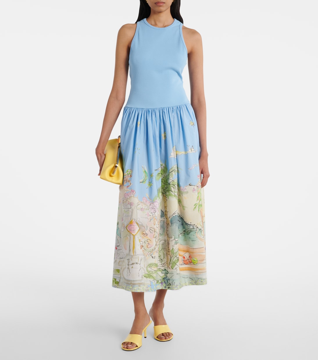 Midikleid Anouk aus Baumwolle | Alémais