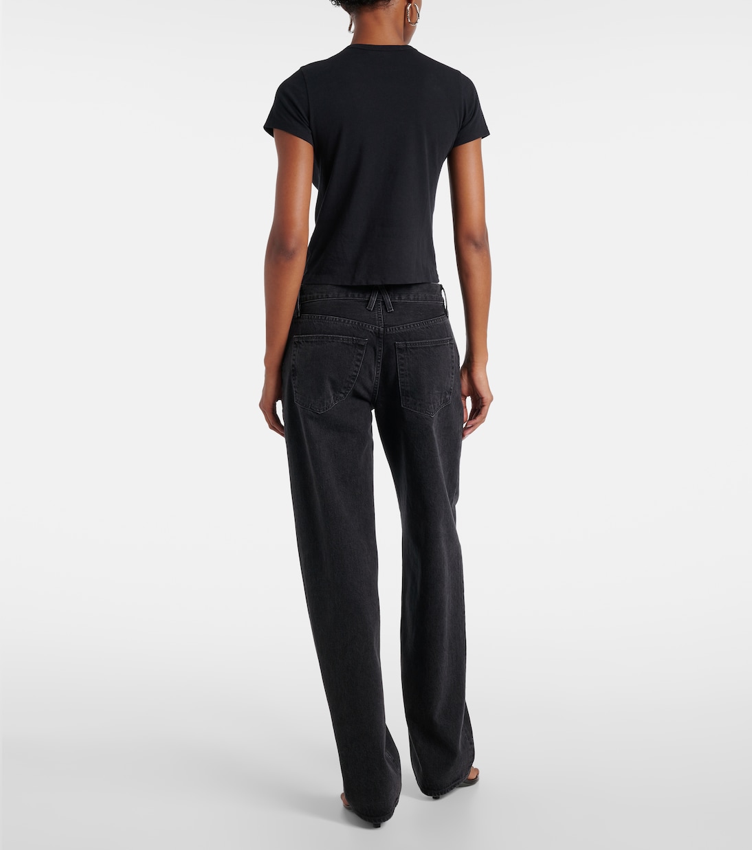 Jeans barrel a vita alta Tess Long | Slvrlake