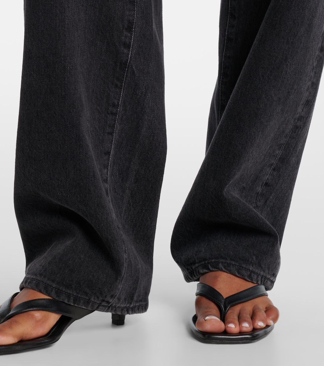Jeans barrel a vita alta Tess Long | Slvrlake