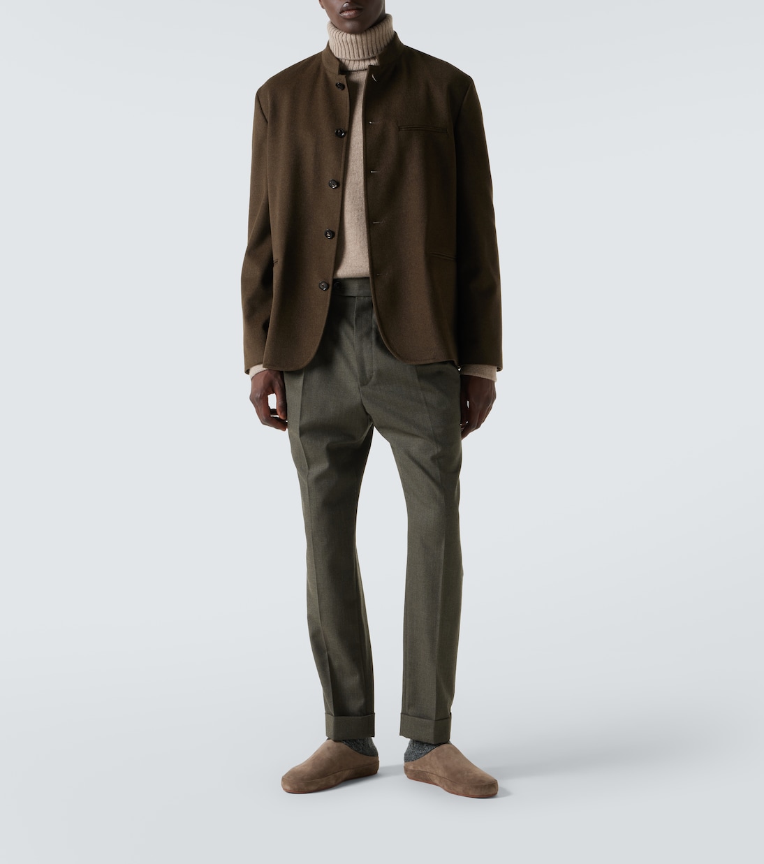 Cash Wish single-breasted wool jacket | Loro Piana