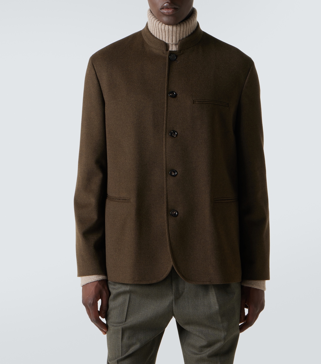 Cash Wish single-breasted wool jacket | Loro Piana