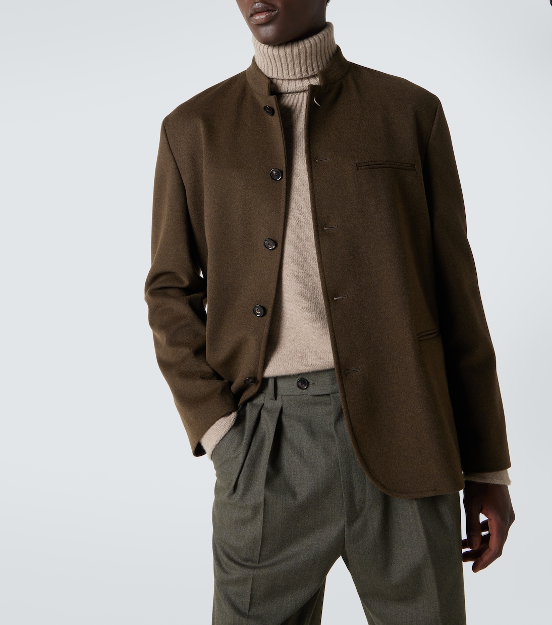 Cash Wish single-breasted wool jacket | Loro Piana