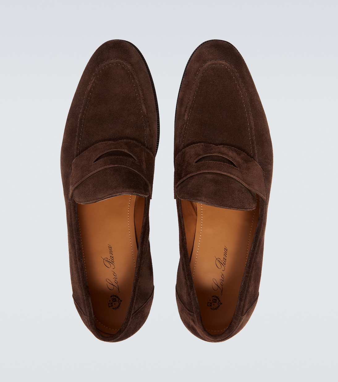 Loafers Sergio aus Veloursleder | Loro Piana
