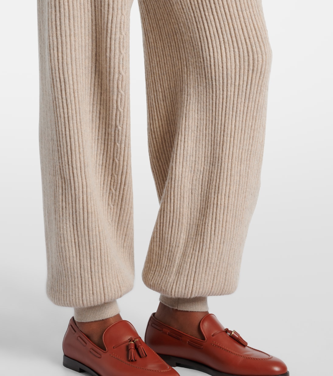 Plane Tree cashmere sweatpants | Loro Piana
