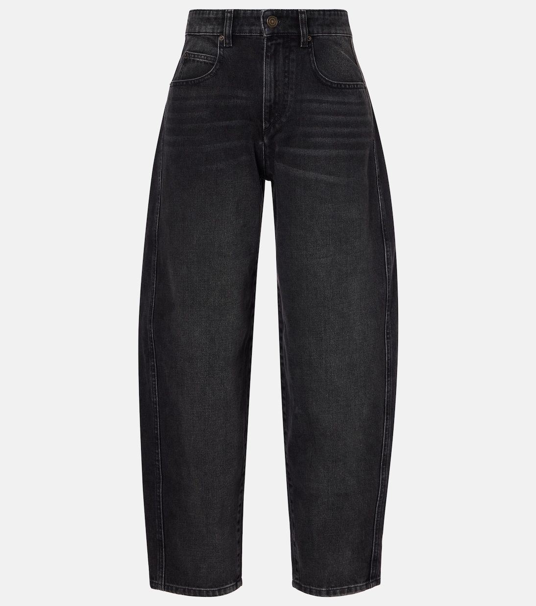 Mid-Rise Barrel Jeans Oriane | Isabel Marant