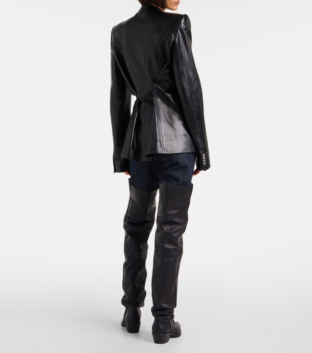 Elona leather jacket | Khaite
