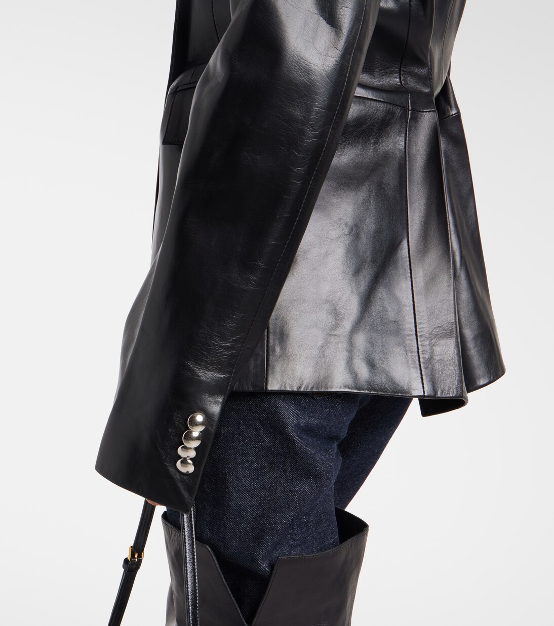 Elona leather jacket | Khaite