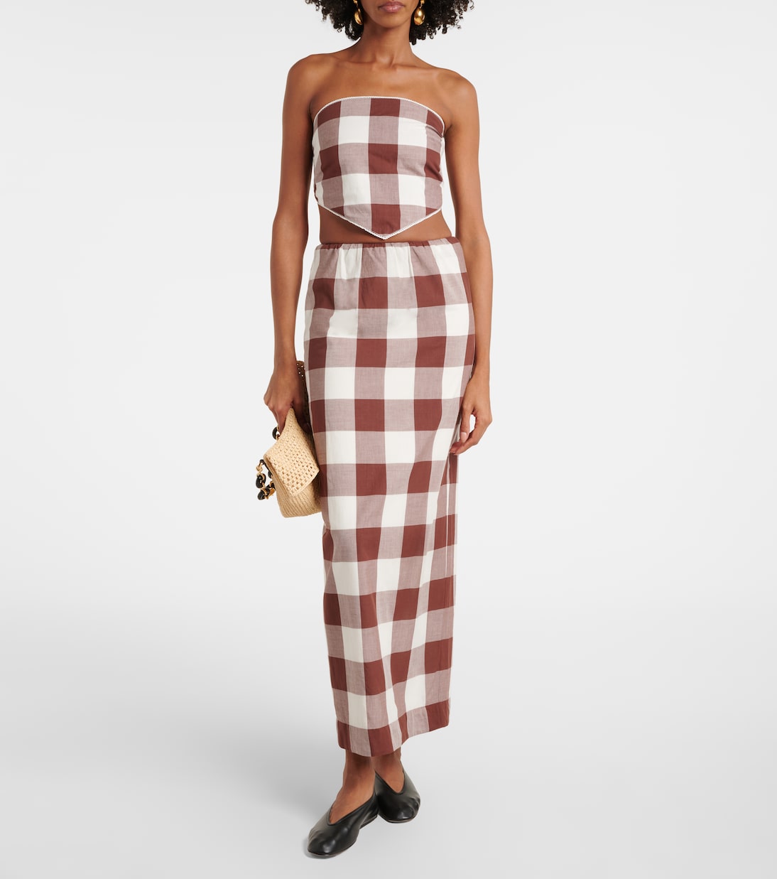Top raccourci Callie en coton  | Posse