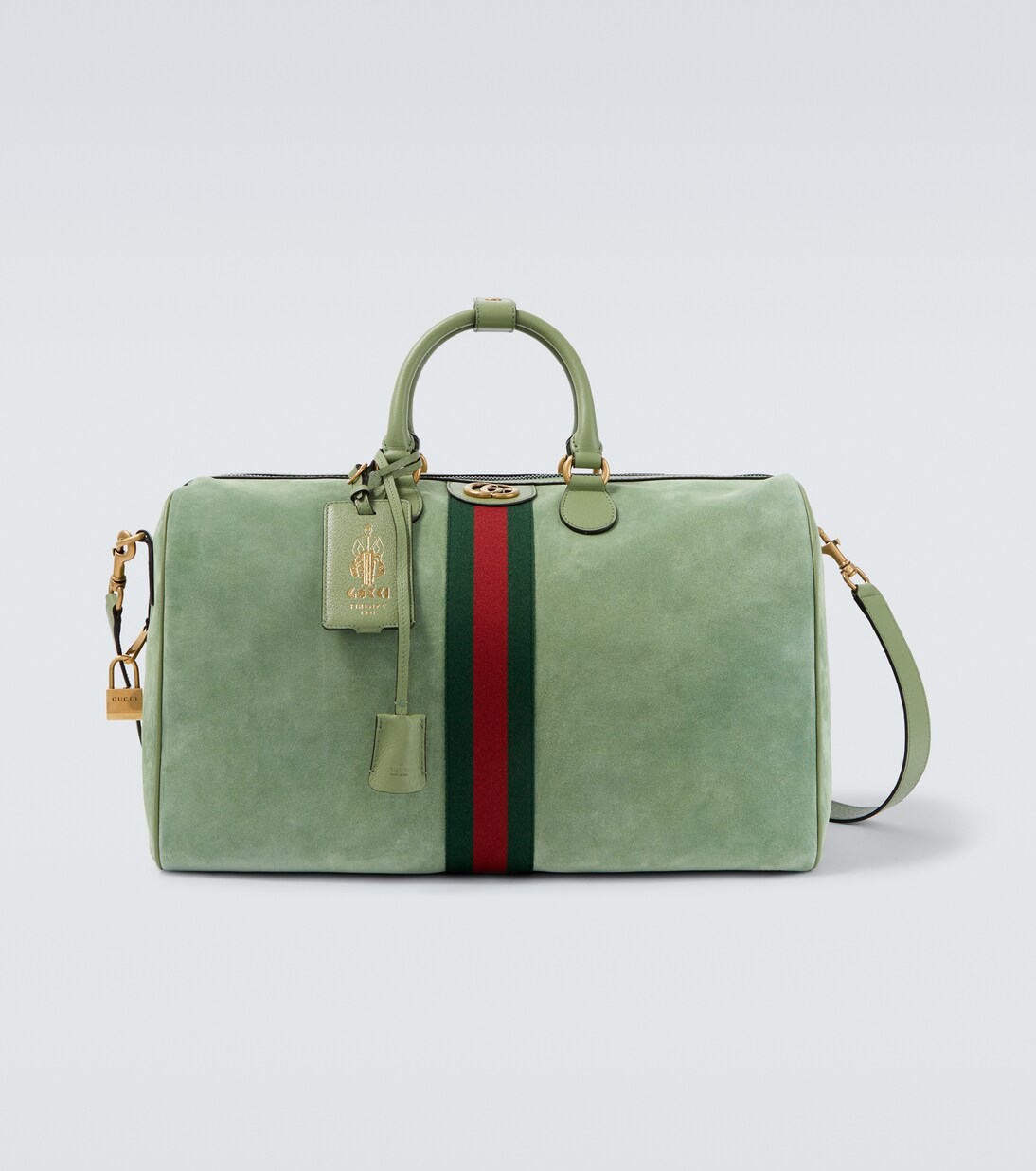 Gucci Savoy Medium suede duffel bag | Gucci