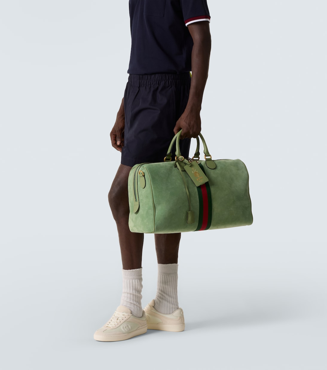 Gucci Savoy Medium suede duffel bag | Gucci