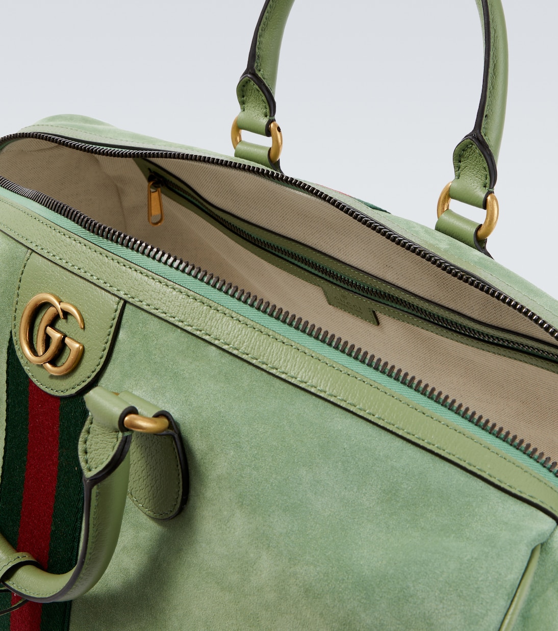 Gucci Savoy Medium suede duffel bag | Gucci