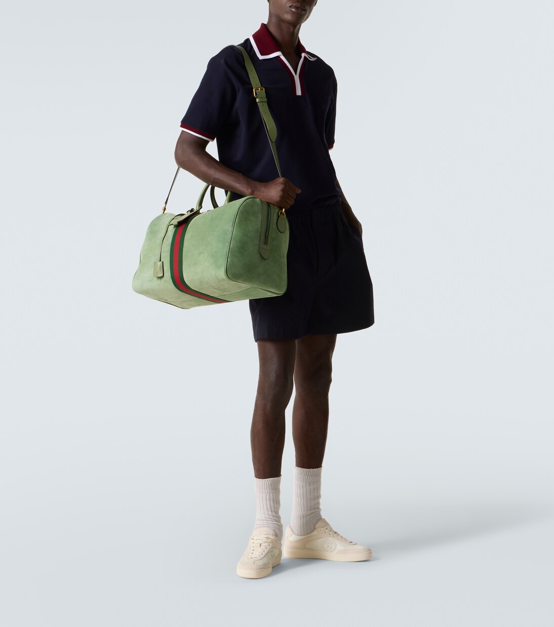 Gucci Savoy Medium suede duffel bag | Gucci