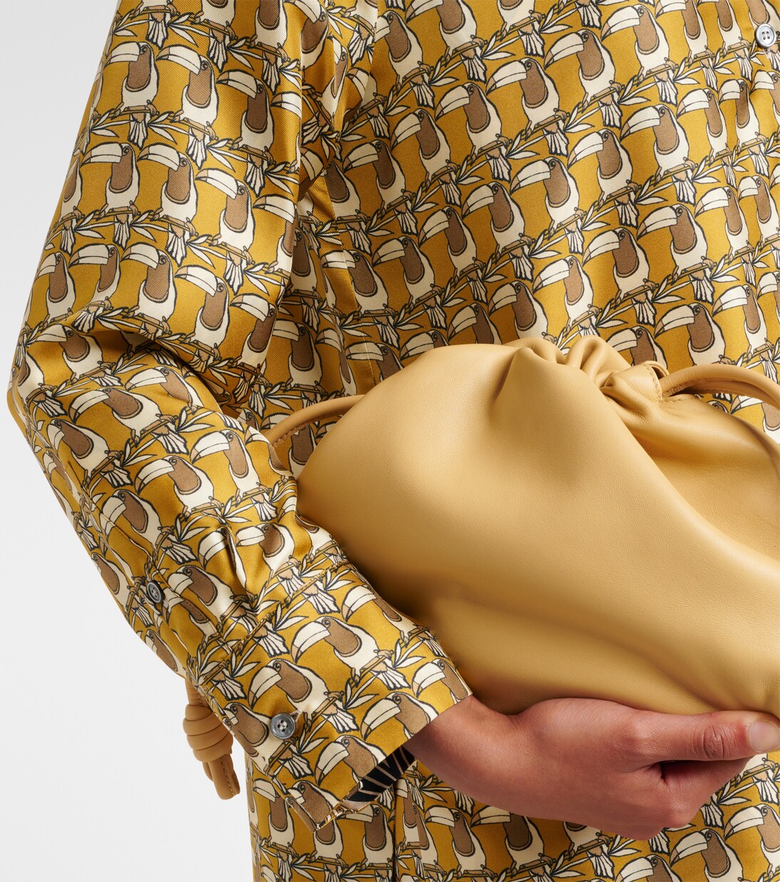 Camicia reversibile in seta con stampa | 'S Max Mara