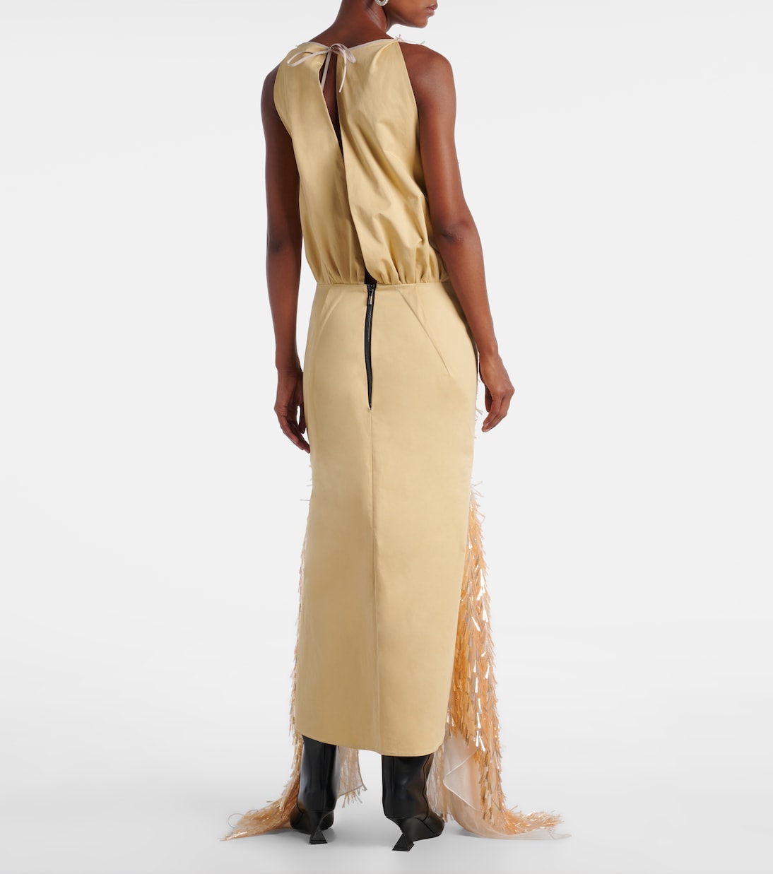 Tiara sequinned asymmetric gown  | Maticevski