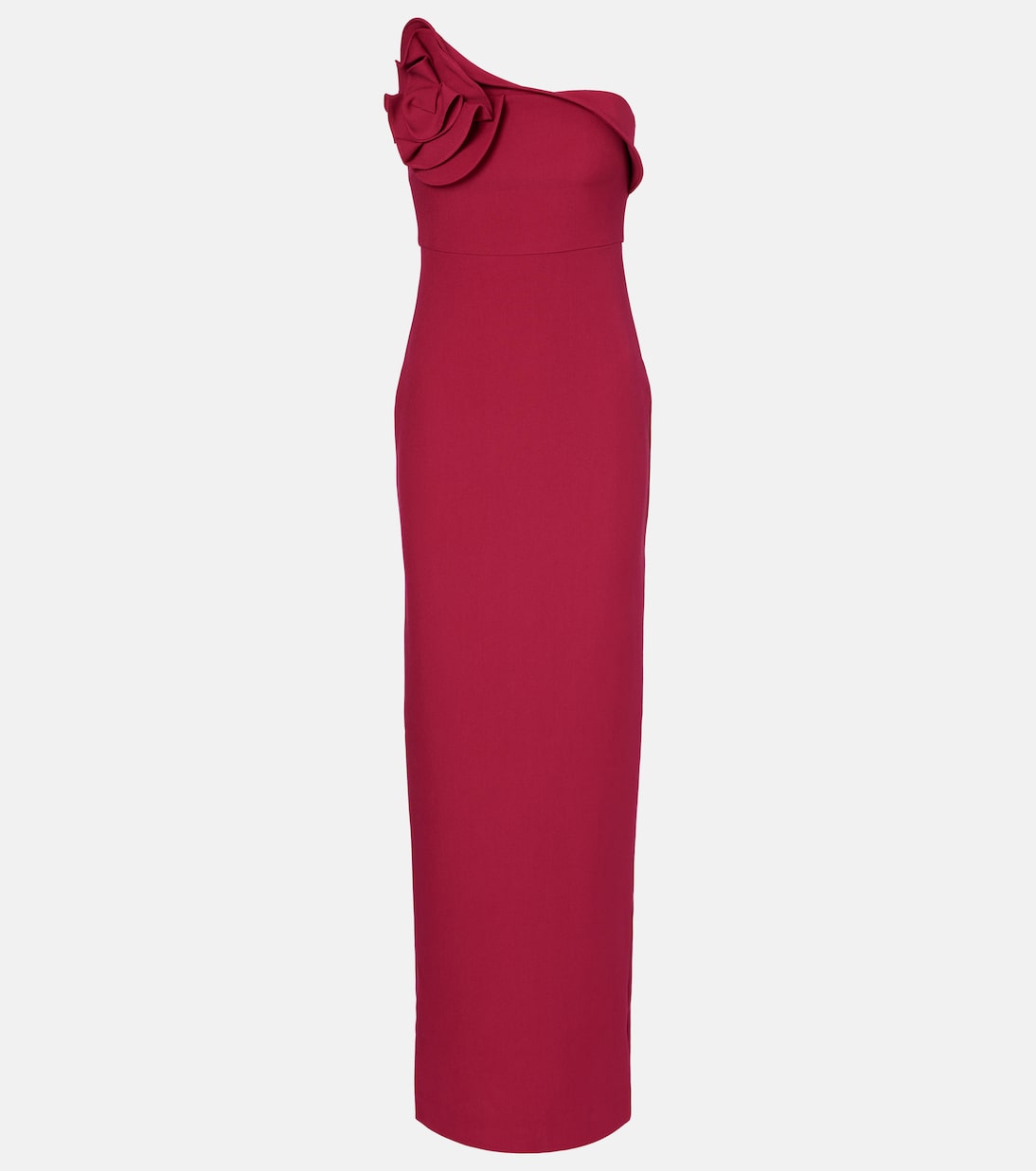 Abito lungo monospalla in crêpe | Roland Mouret