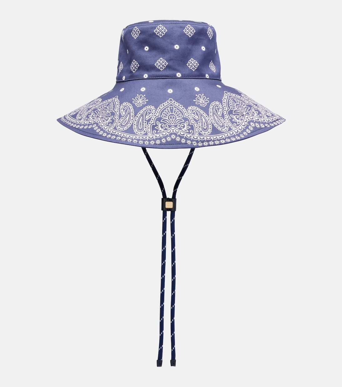 Cappello da pescatore Bandana in cotone | Miu Miu