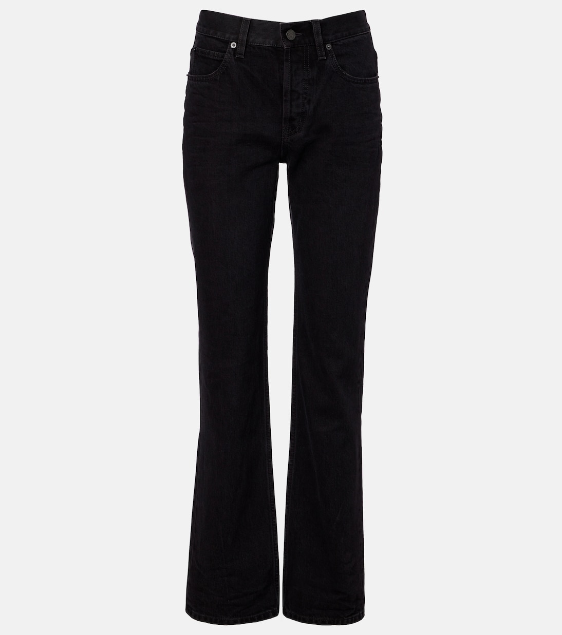 Nico高腰阔腿牛仔裤 | Saint Laurent