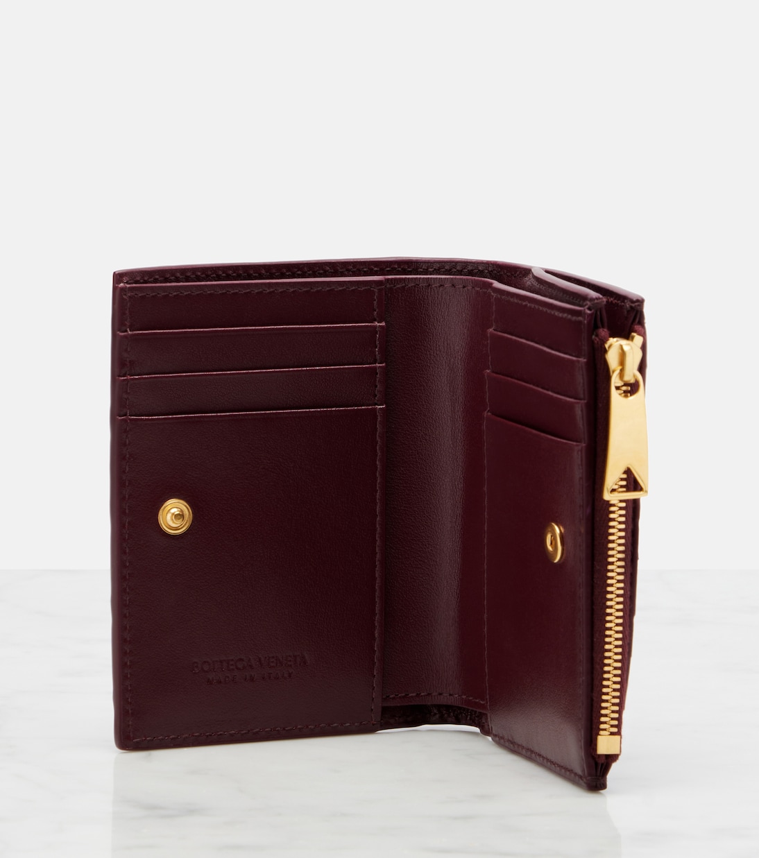 Intrecciato Small leather wallet | Bottega Veneta