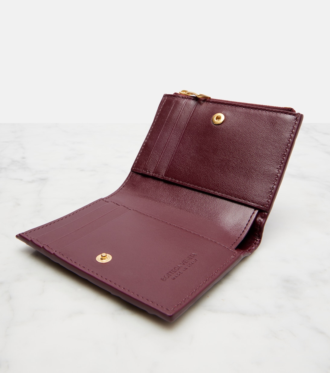 Intrecciato Small leather wallet | Bottega Veneta