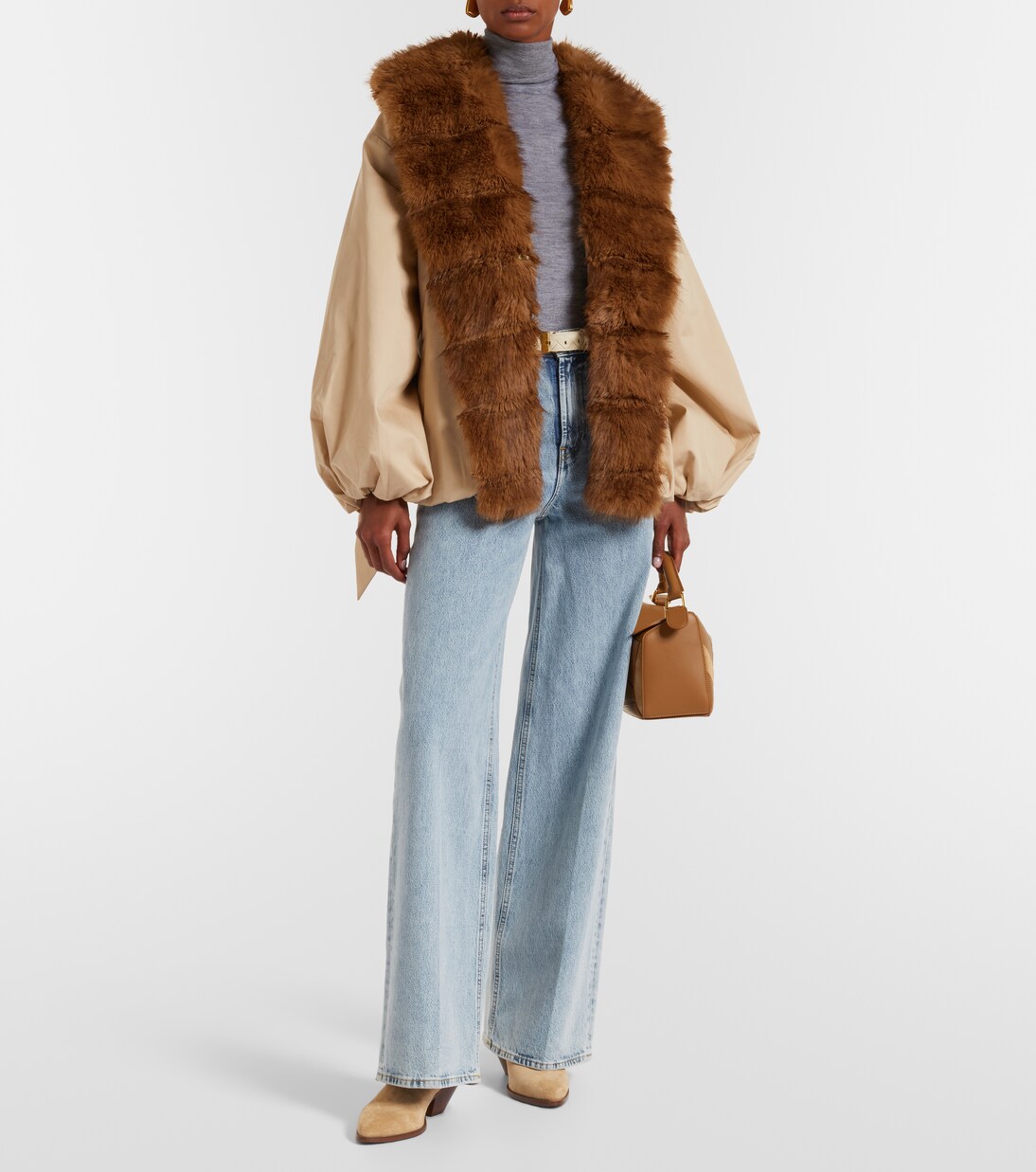 Anneloes belted jacket  | Rotate