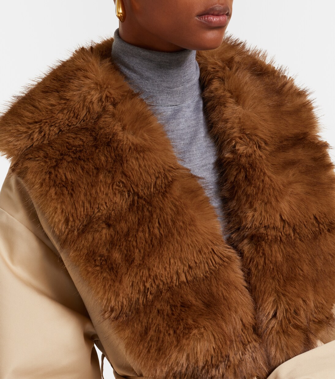Anneloes belted jacket  | Rotate