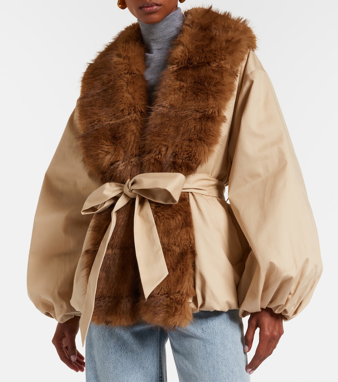 Anneloes belted jacket  | Rotate