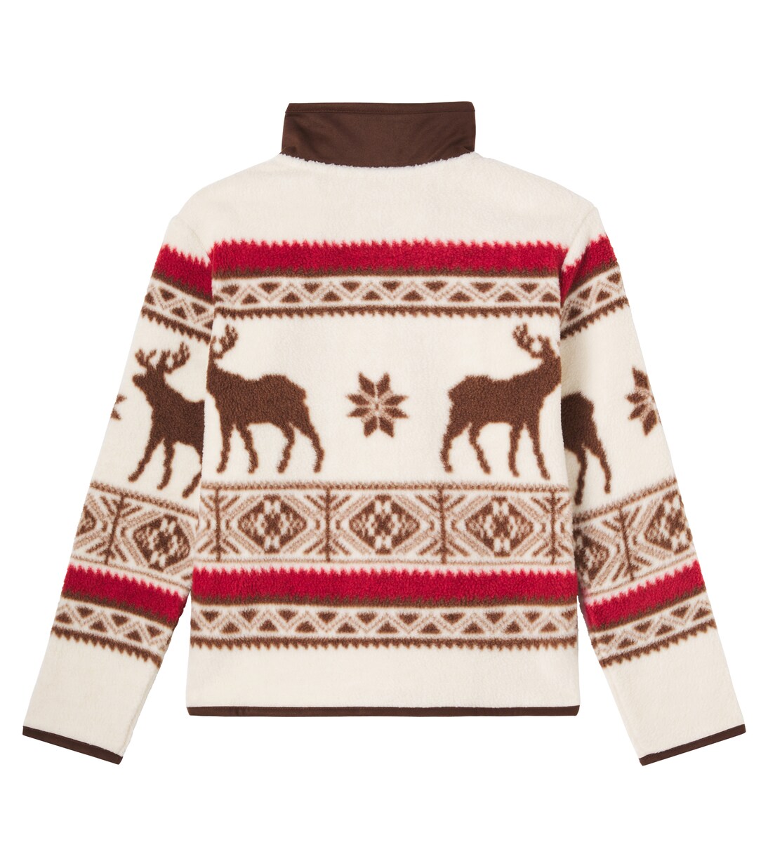 Printed teddy fleece sweatshirt | Polo Ralph Lauren Kids