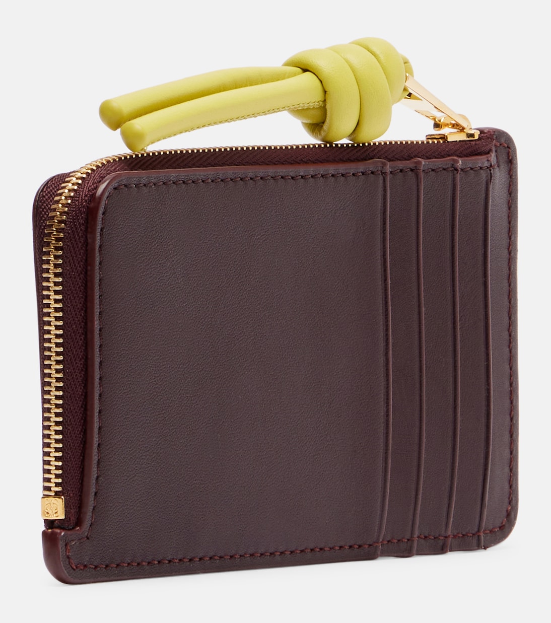 Knot leather card holder | Loewe