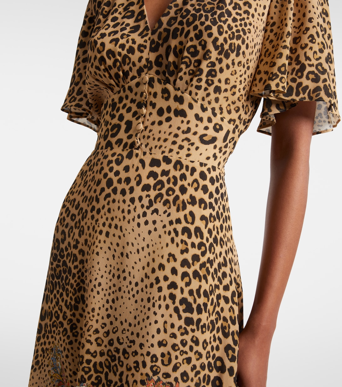 Midikleid mit Leopardenmuster | Etro