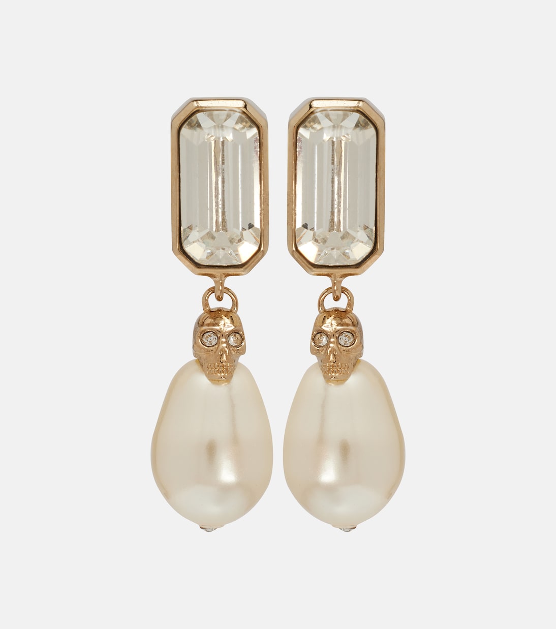 Boucles d’oreilles Skull à ornements | McQueen