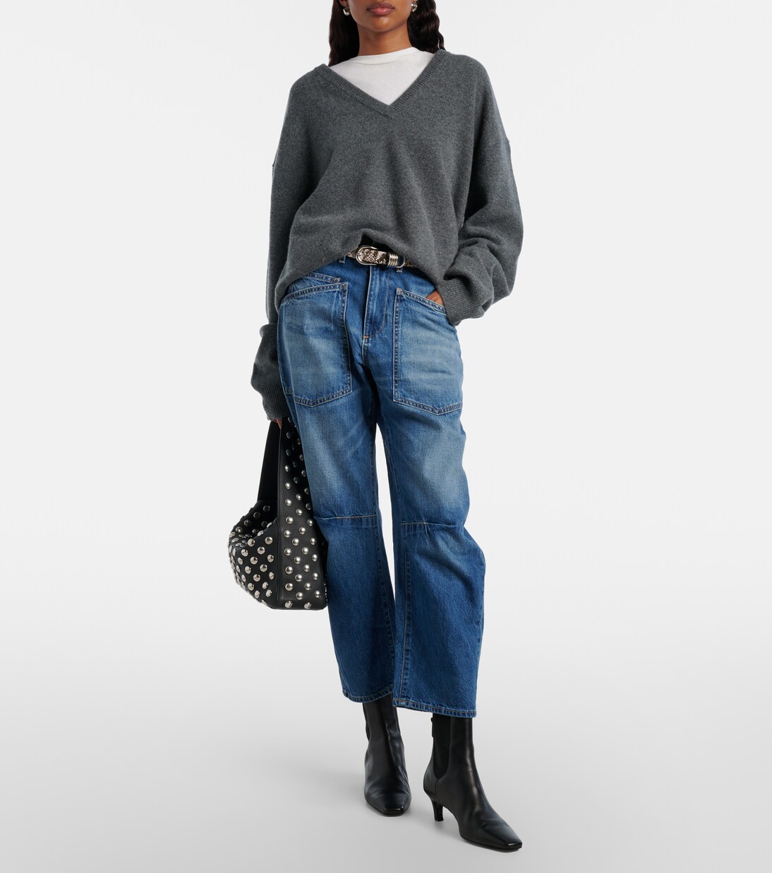 Shon barrel-leg jeans | Nili Lotan