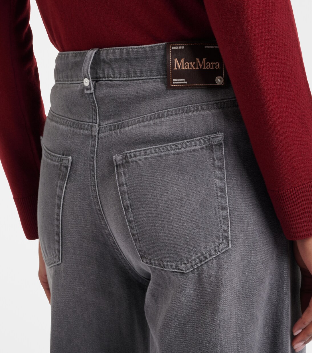 Allegra barrel-leg jeans | 'S Max Mara