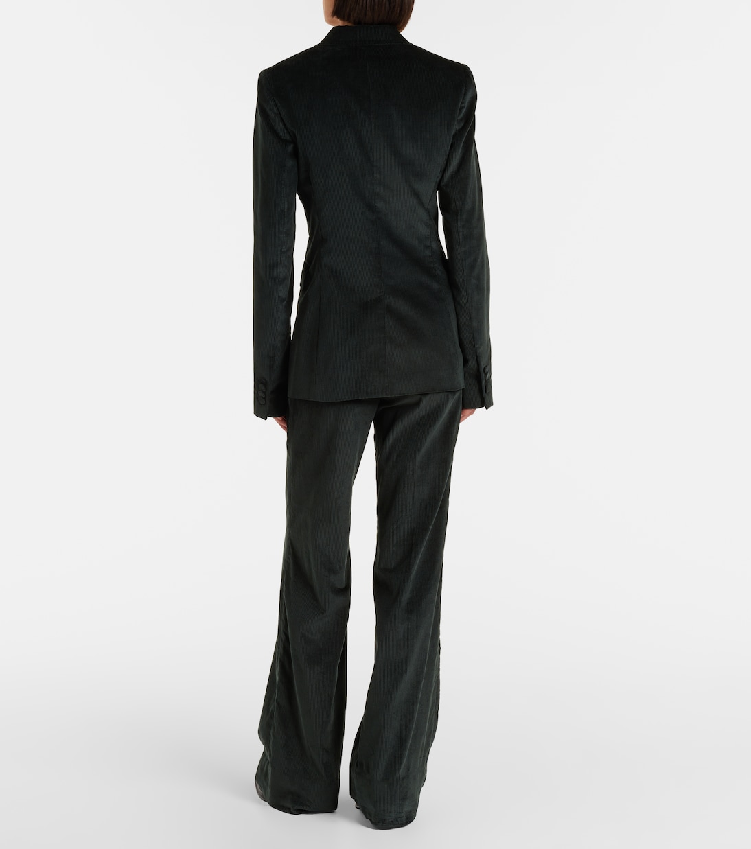 Vesta棉质灯芯绒微喇裤装 | Gabriela Hearst