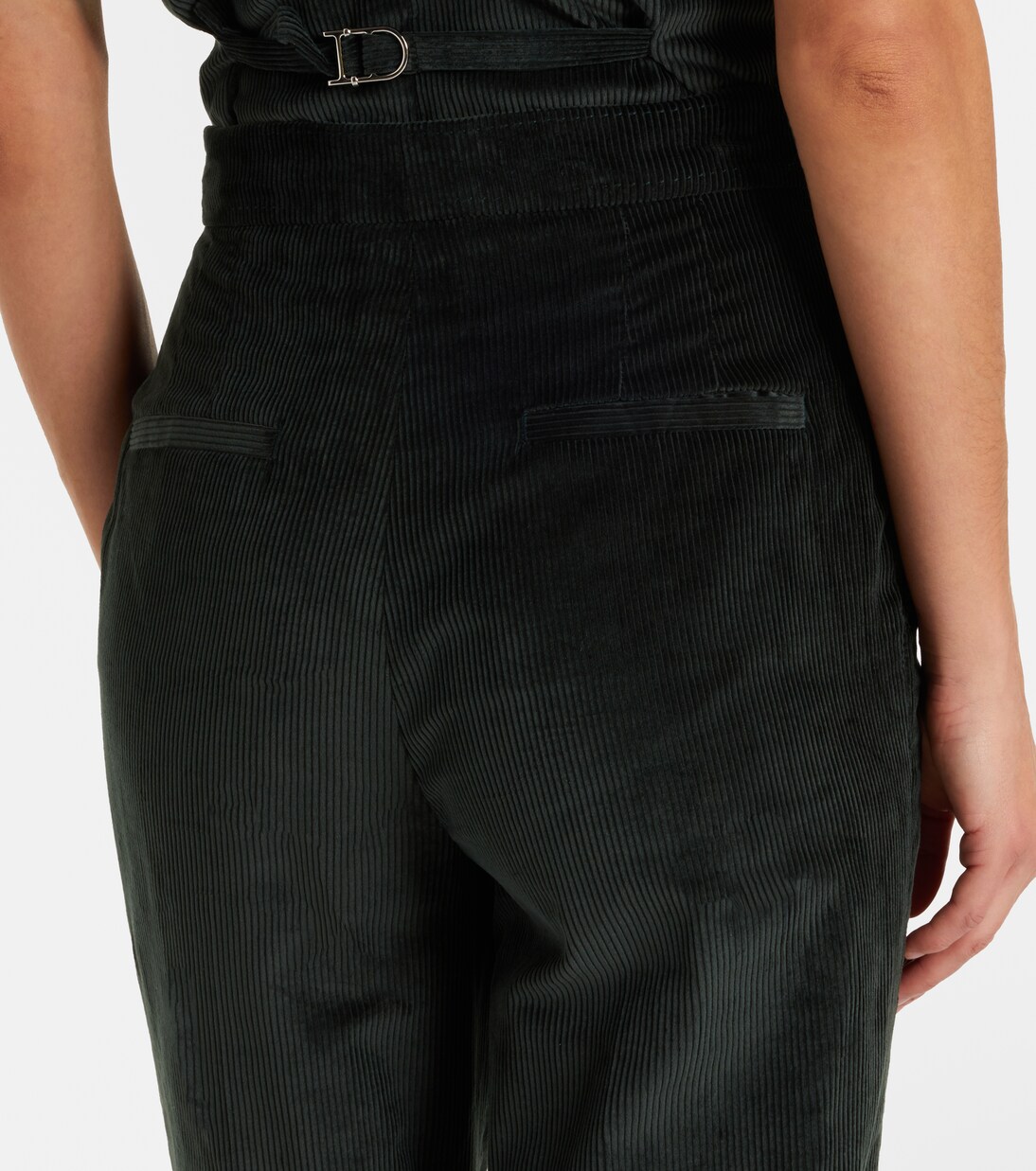 Vesta棉质灯芯绒微喇裤装 | Gabriela Hearst