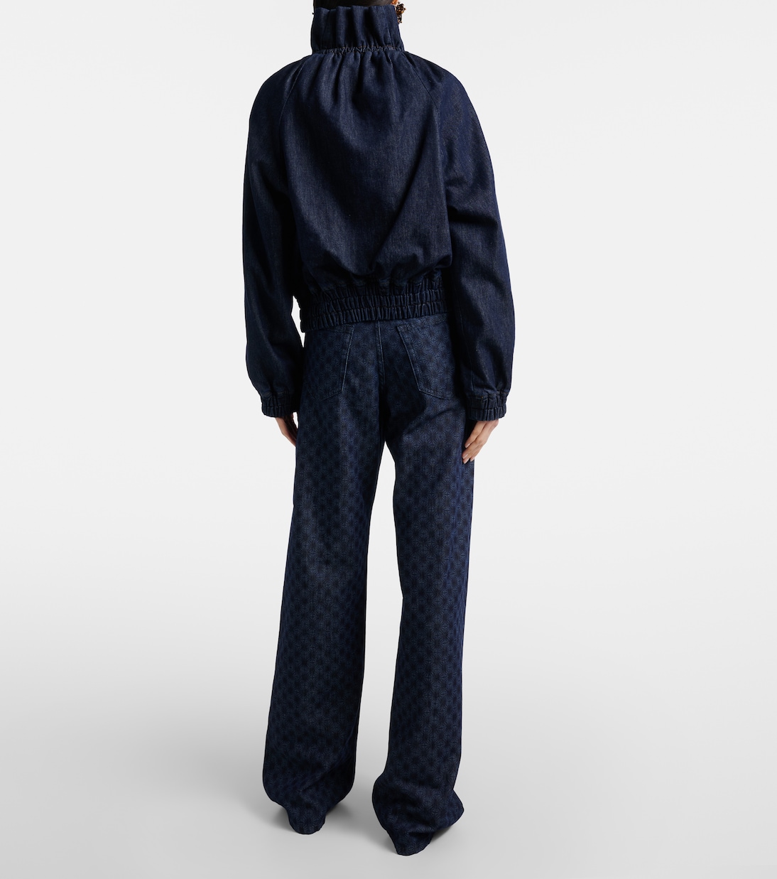 Jeans anchos florales | Dries Van Noten