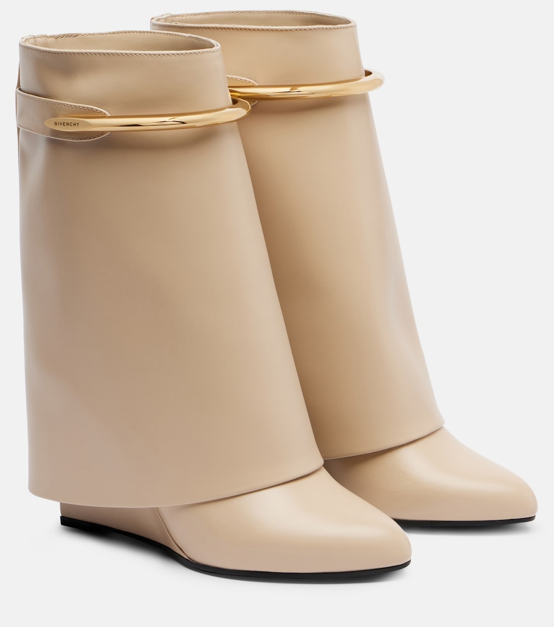 Shark leather mid-calf boots | Givenchy
