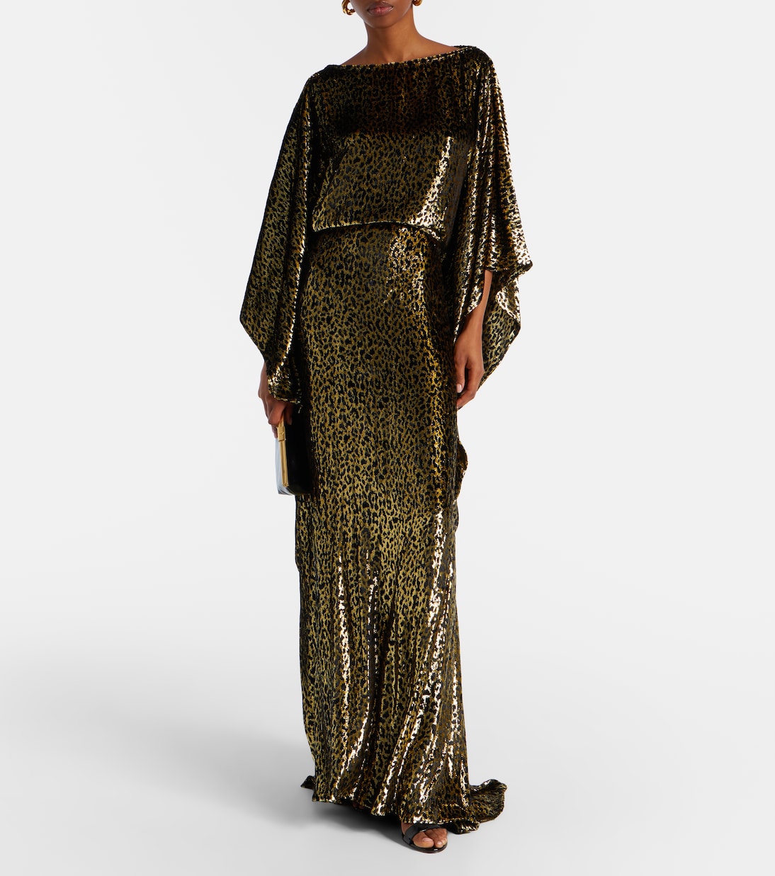 Leopard-print kaftan  | Roberto Cavalli