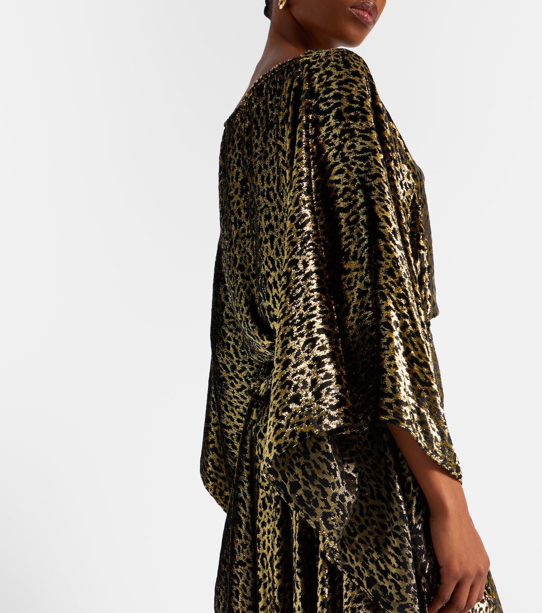 Leopard-print kaftan  | Roberto Cavalli