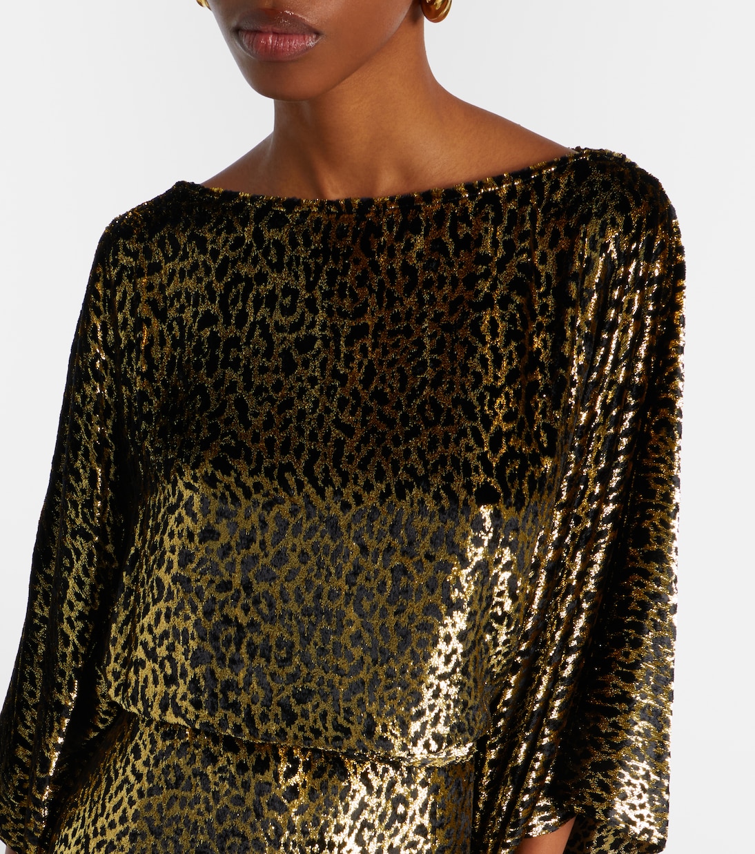 Leopard-print kaftan  | Roberto Cavalli