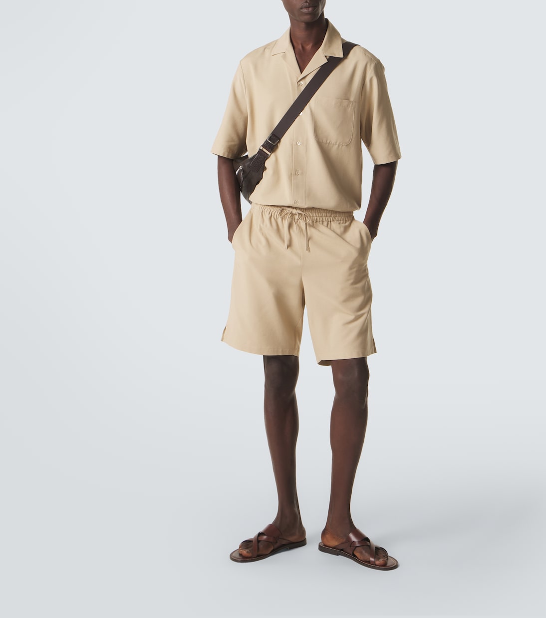 Silk bowling shirt | Le Kasha