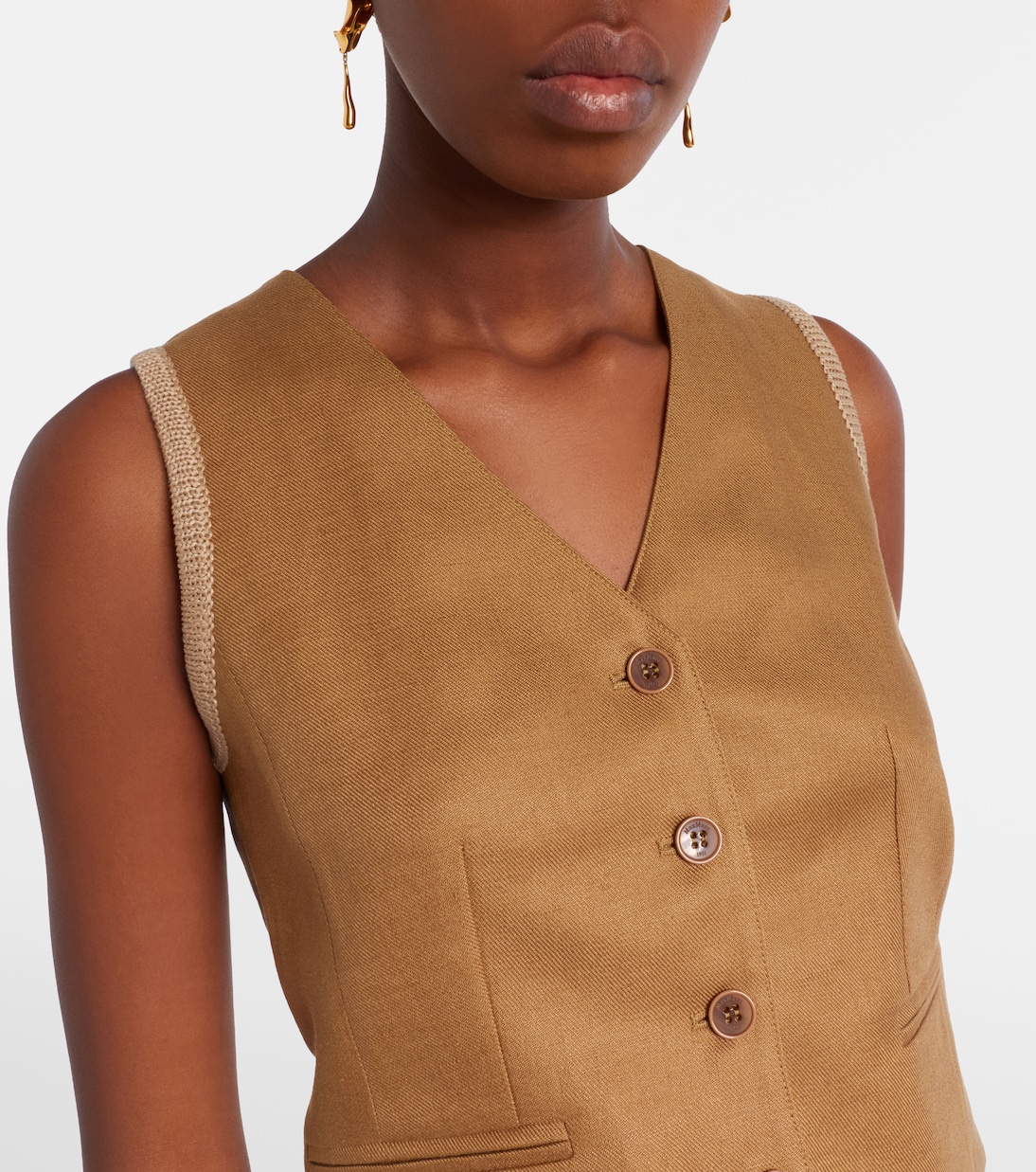 Weste Calibri aus Leinen | Max Mara