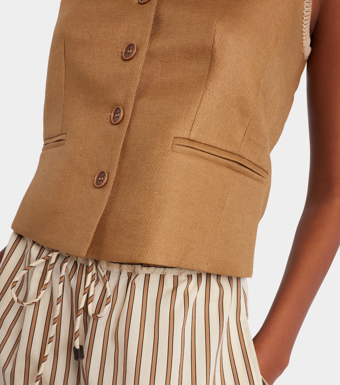 Weste Calibri aus Leinen | Max Mara