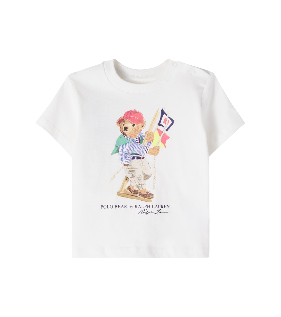 Baby Polo Bear cotton jersey T-shirt | Polo Ralph Lauren Kids