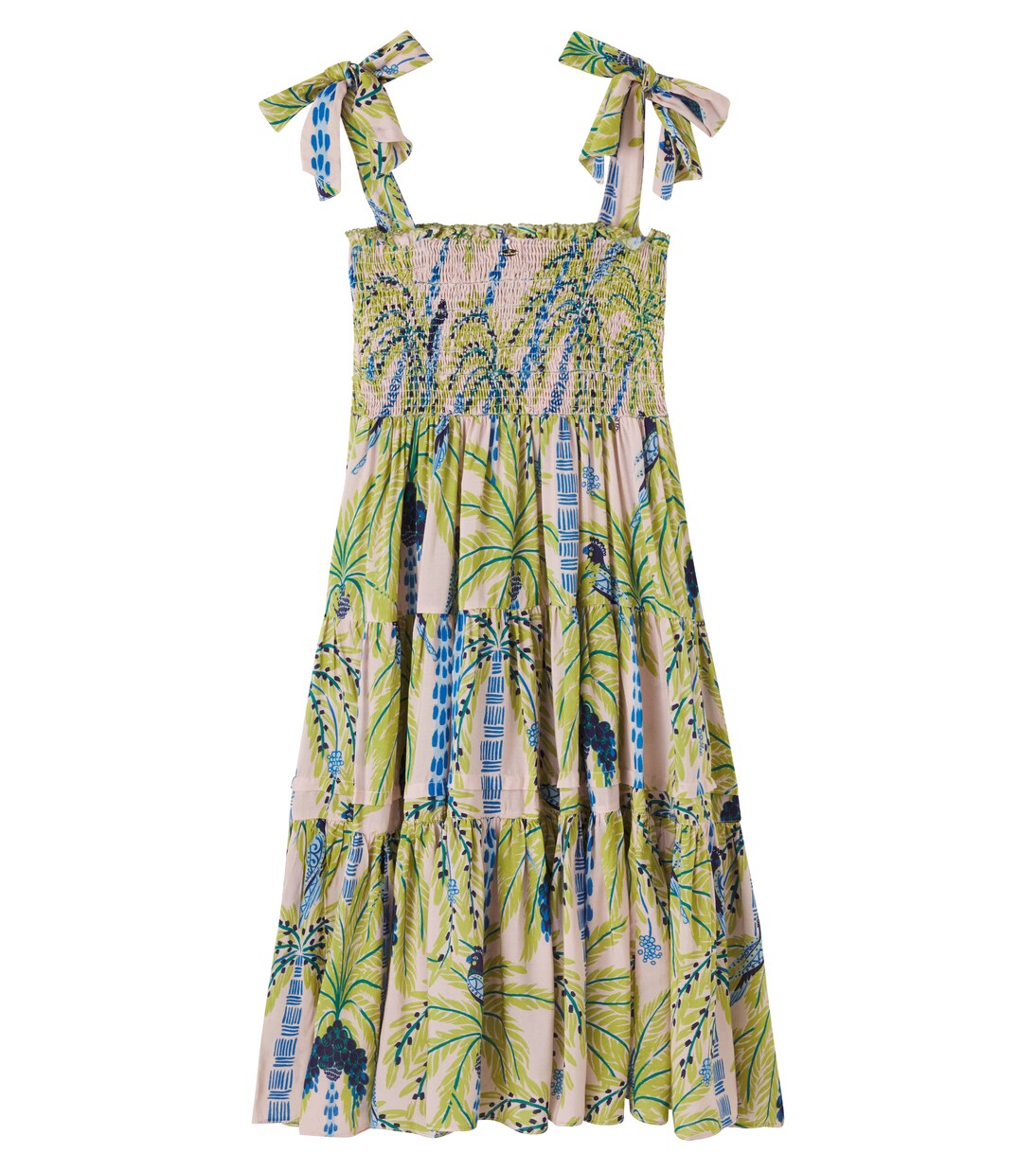 Bedrucktes Kleid Triny | Poupette St Barth Kids