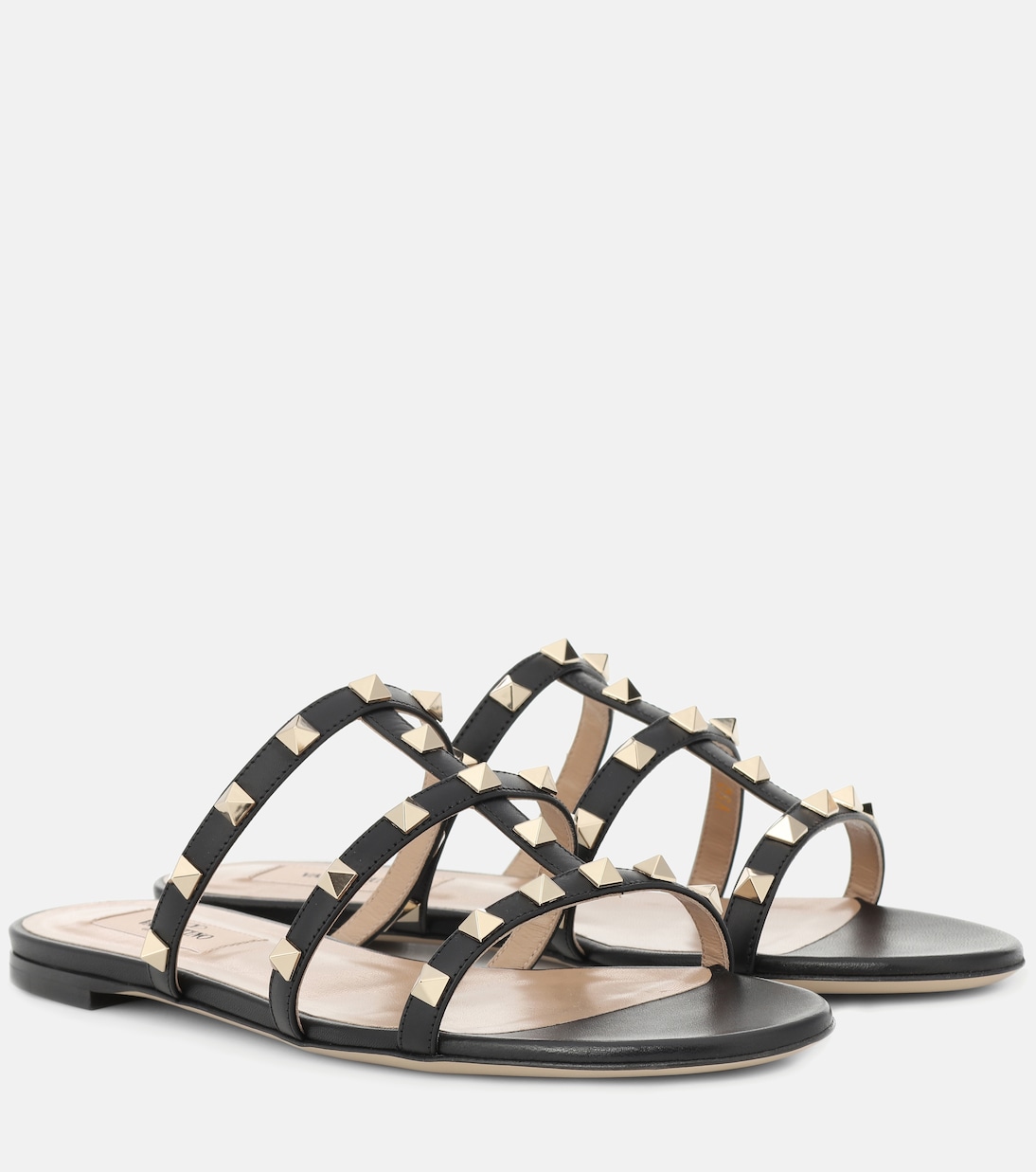 Mules Rockstud en cuir | Valentino Garavani