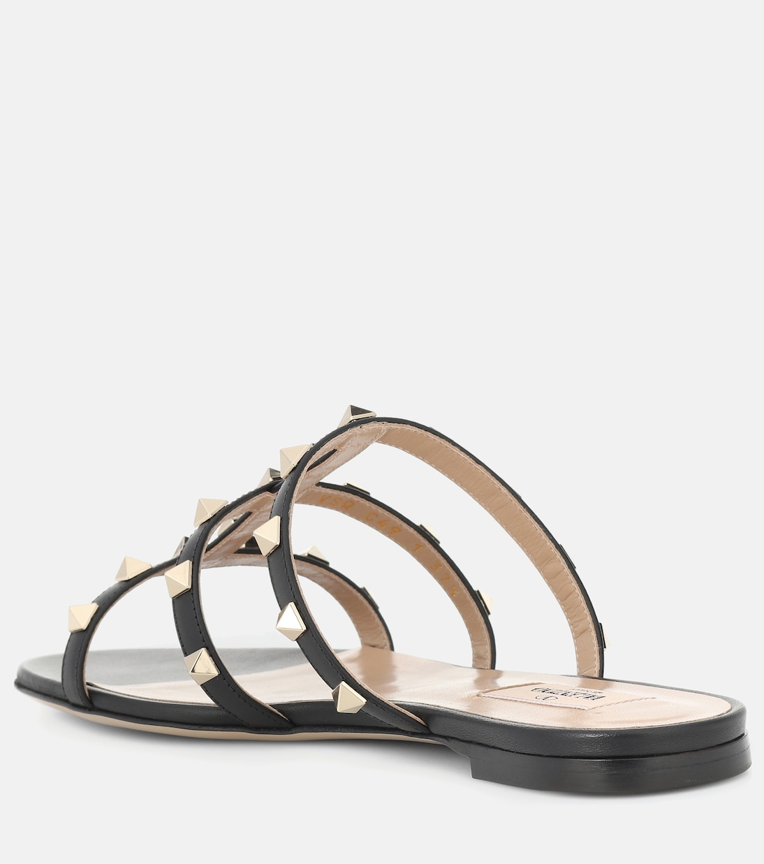 Mules Rockstud en cuir | Valentino Garavani