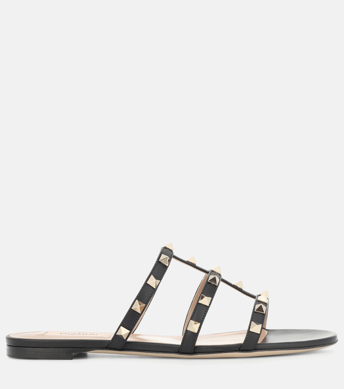 Mules Rockstud en cuir | Valentino Garavani